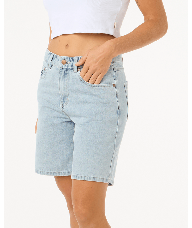 RIP CURL AGGIE RELAXED DENIM SHORT