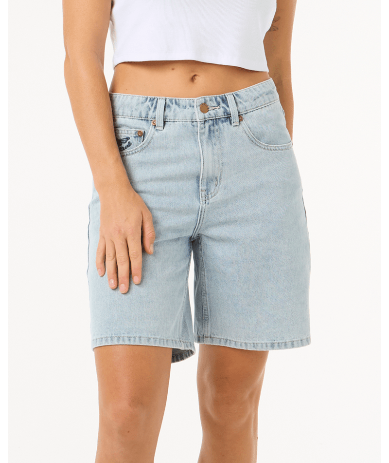 RIP CURL AGGIE RELAXED DENIM SHORT