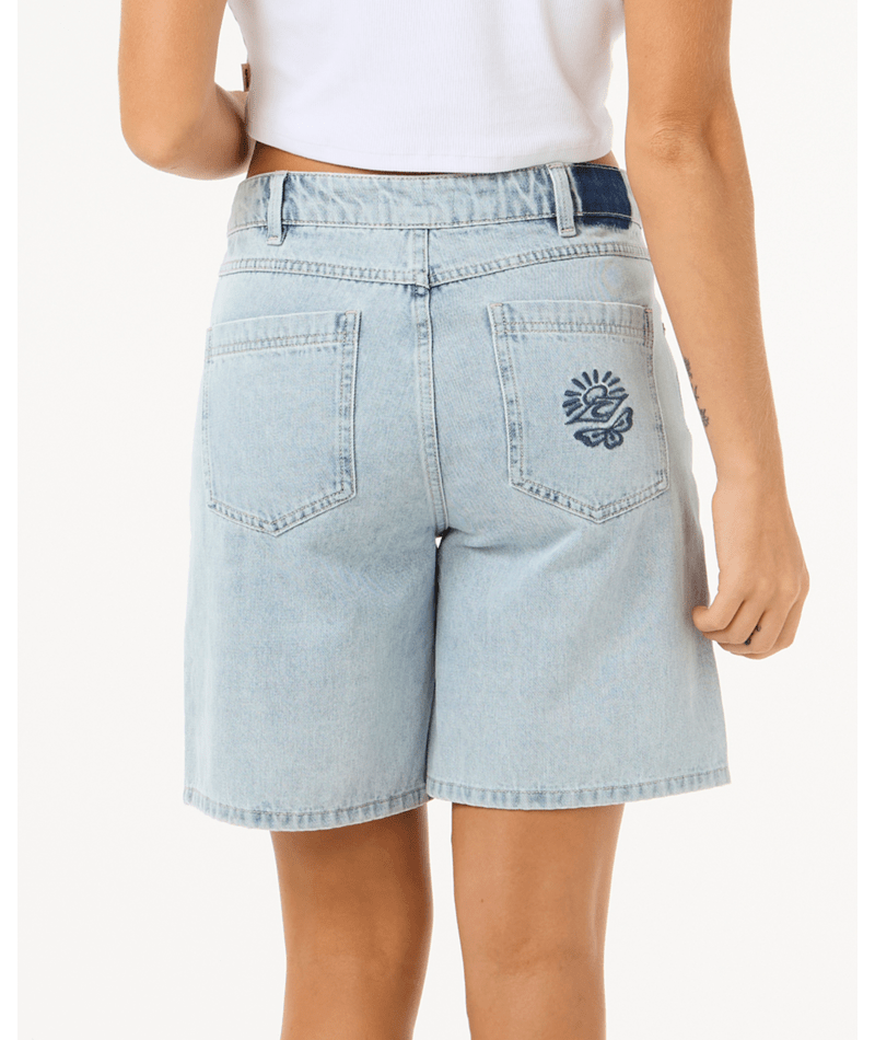 RIP CURL AGGIE RELAXED DENIM SHORT