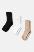 ESSENTIAL 3-PACK CREW SOCK