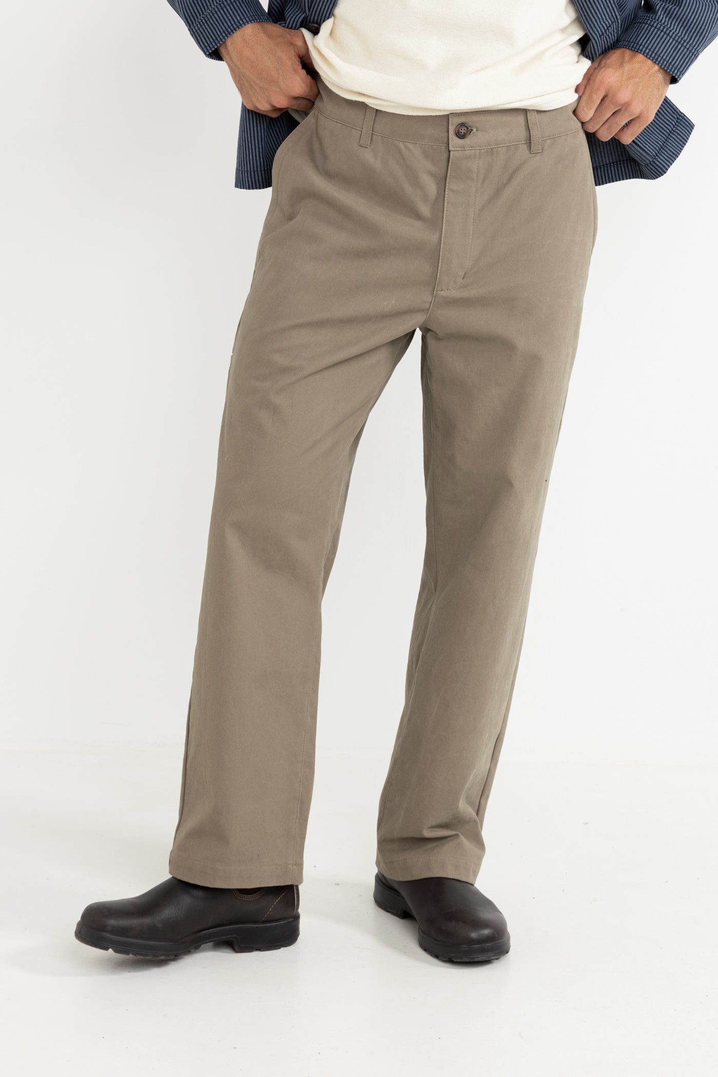 ESSENTIAL TWILL TROUSER
