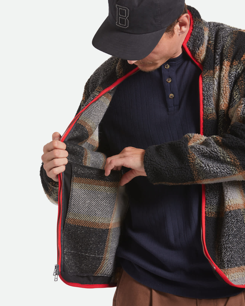 Buffalo Plaid Sherpa FZ