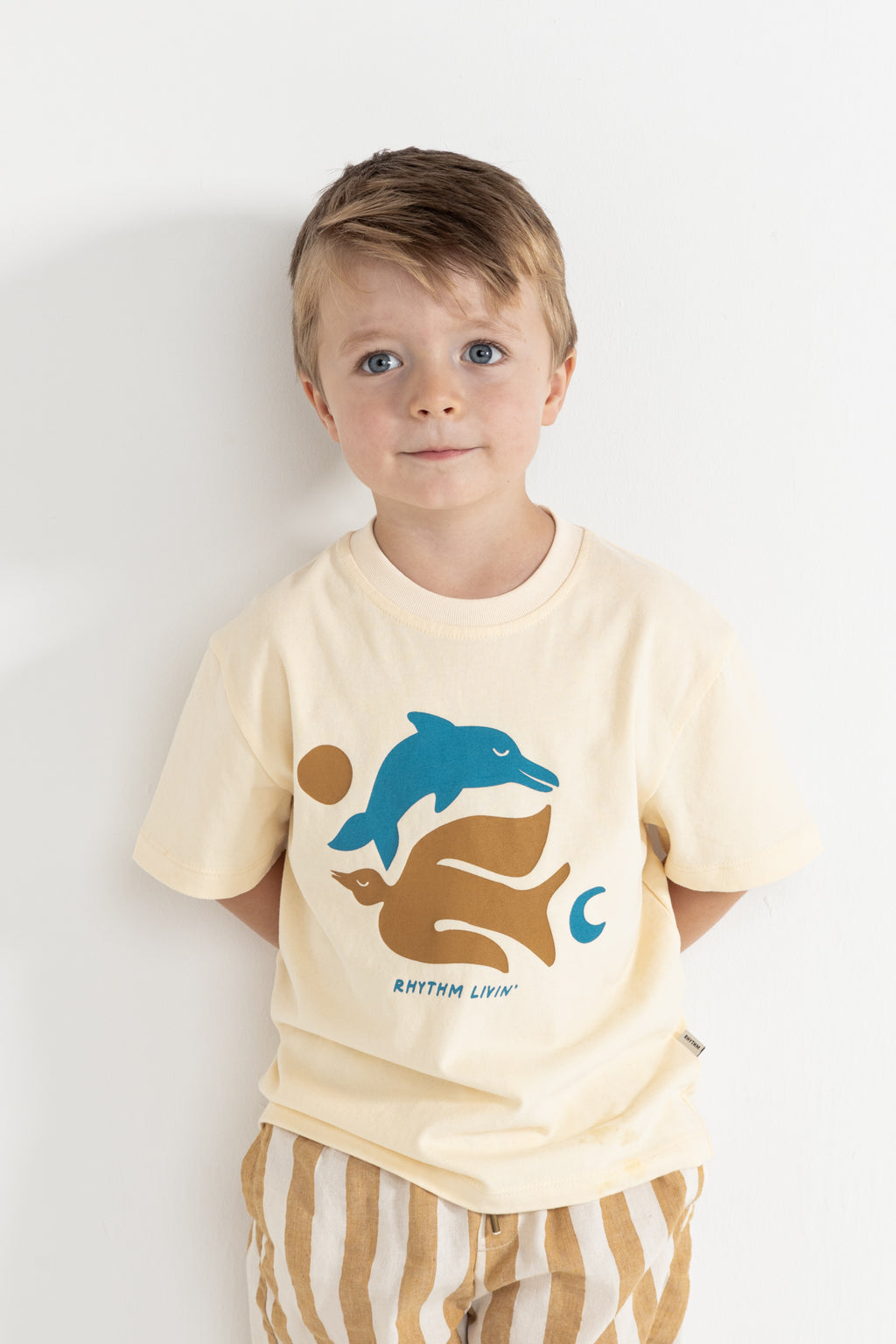 KIDS PEACE SS T SHIRT