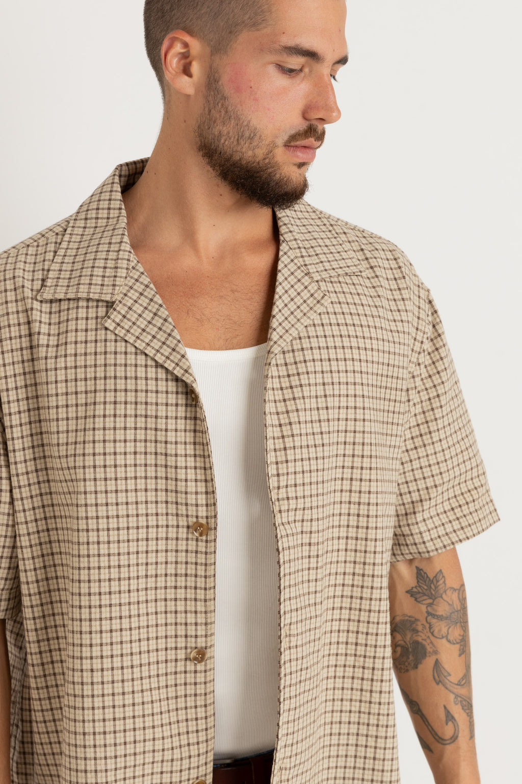 JEREMY CHECK SS SHIRT