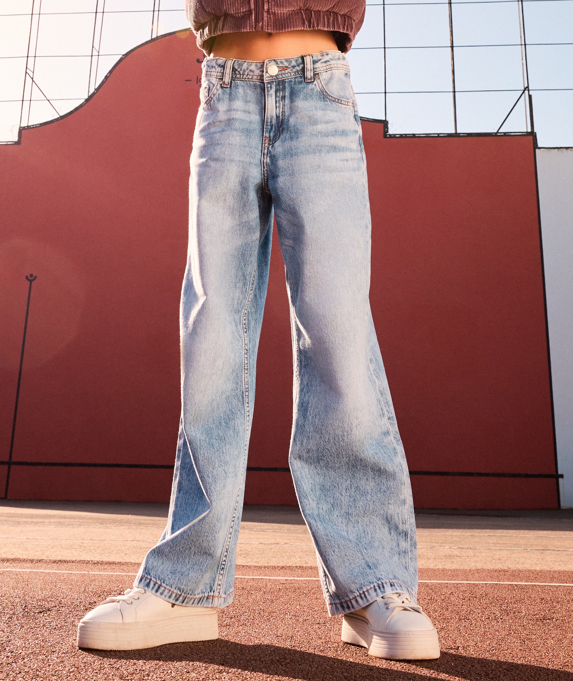 MILLA WIDE MID LEG - ROXY GIRL