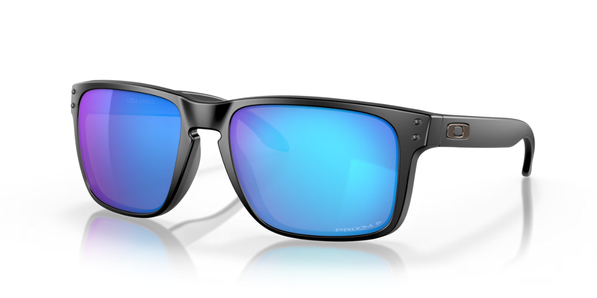 HOLBROOK XL - MATTE BLACK/PRIZM SAPPHIRE IRID POLAR