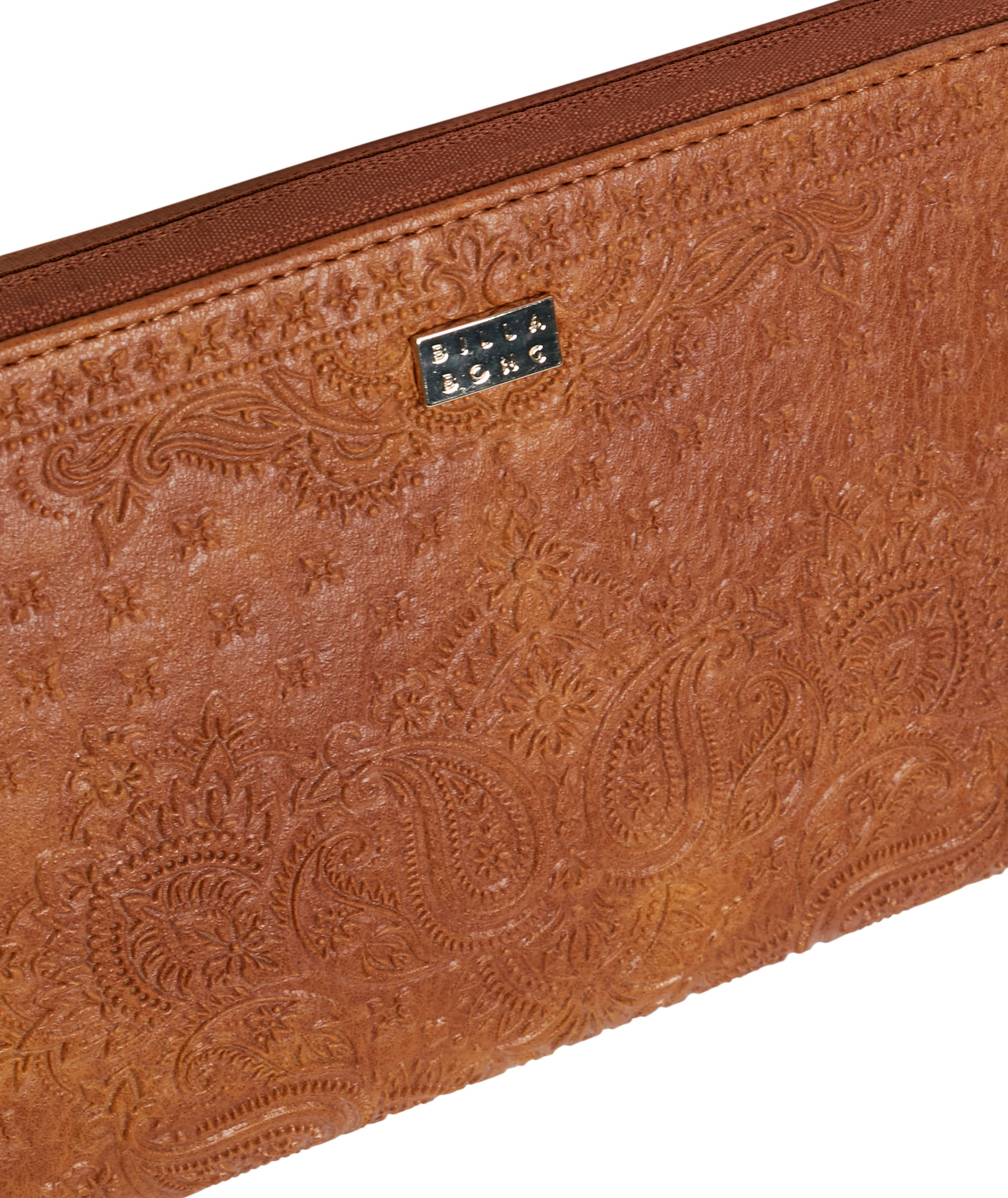 BANDANA MANDALA TRAVEL WALLET -  TAN