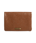 SWEET MYSTIC EMBOSSED WALLET - LIGHT TAN