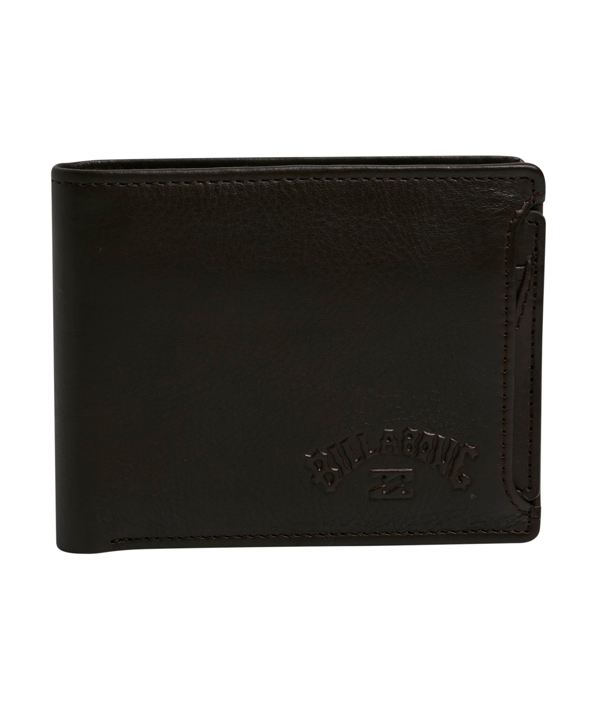 SLIM 2 IN 1 LEATHER WALLET JAVA GRAIN