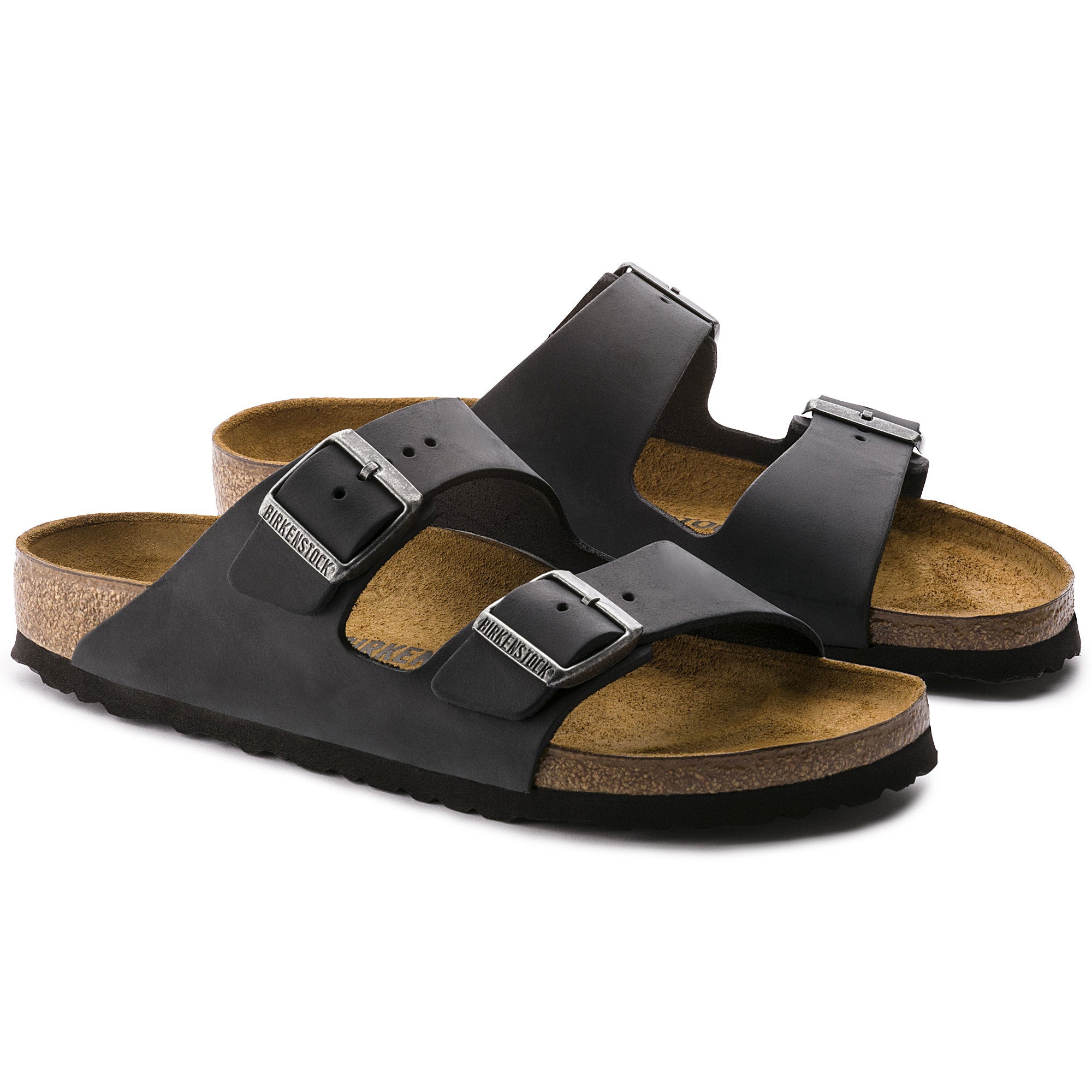 ARIZONA BLACK OILED LEATHER REGULAR