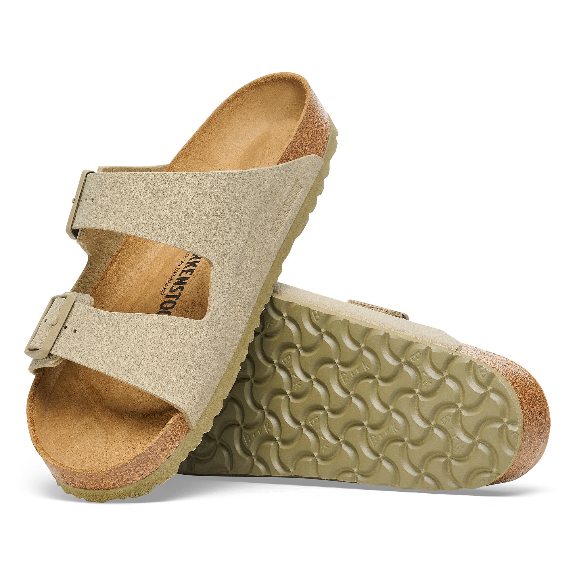 ARIZONA FADED KHAKI BIRKO-FLOR REGULAR