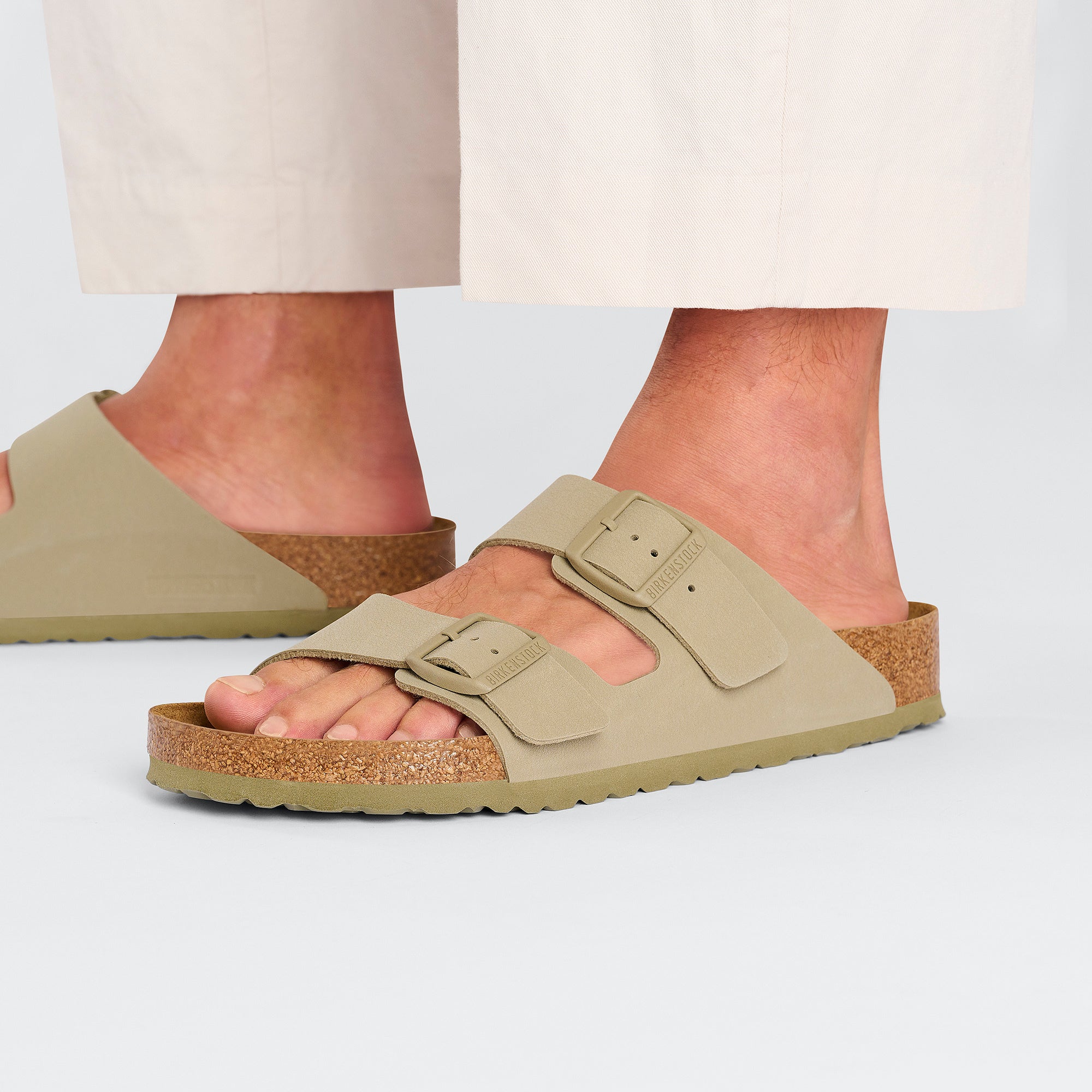 ARIZONA FADED KHAKI BIRKO-FLOR REGULAR