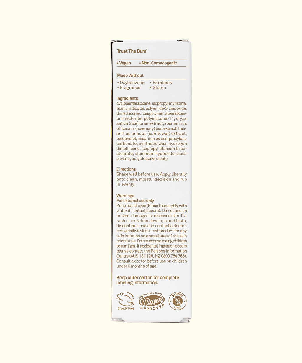 MINERAL TINTED FACE 30SPF 50ML