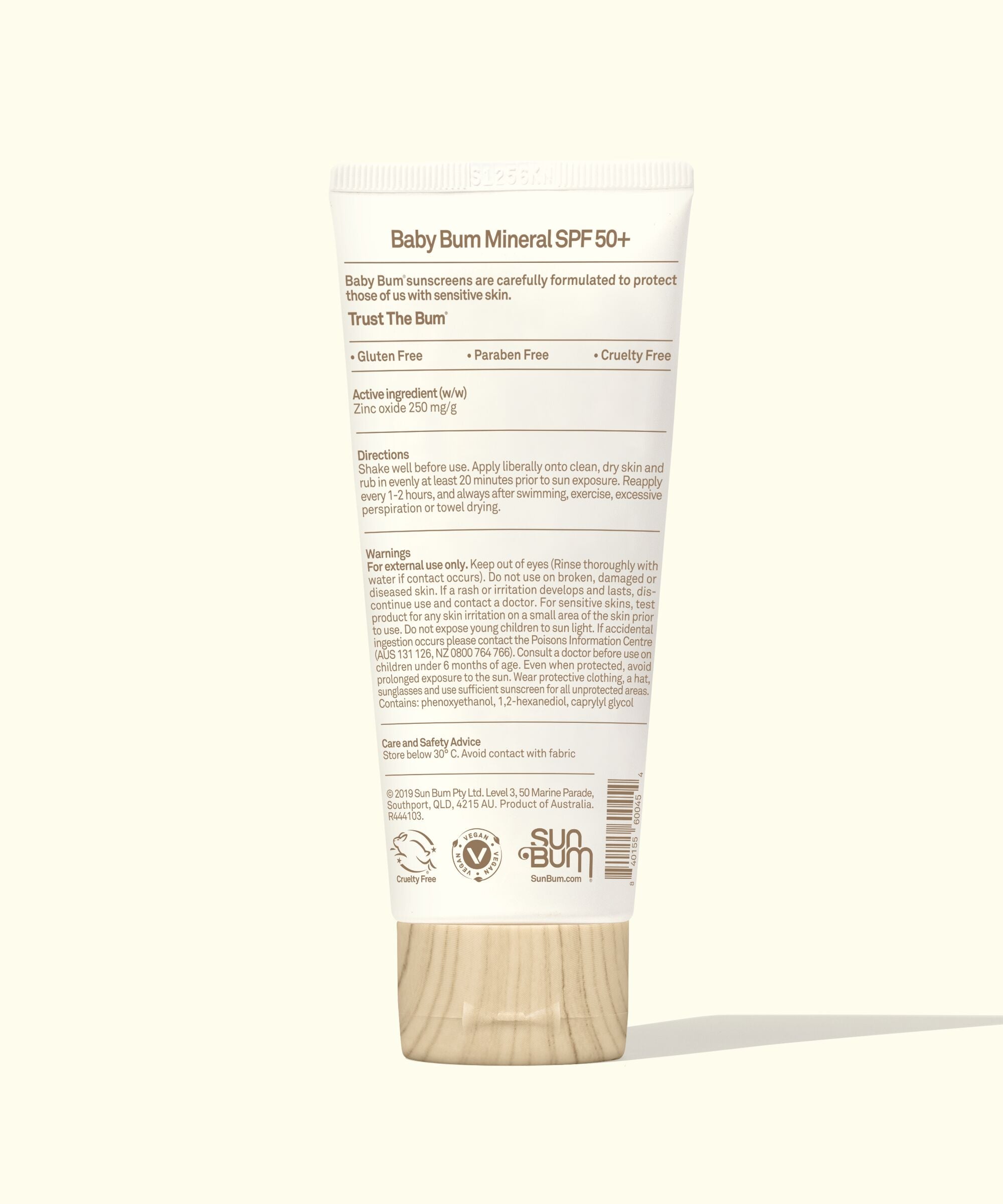 BABY BUM SPF 50 MINERAL LOTION 88ML
