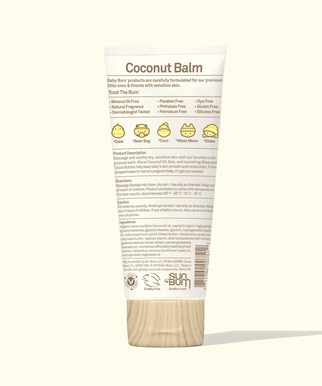 BABY BUM COCONUT BALM TUBE 85G