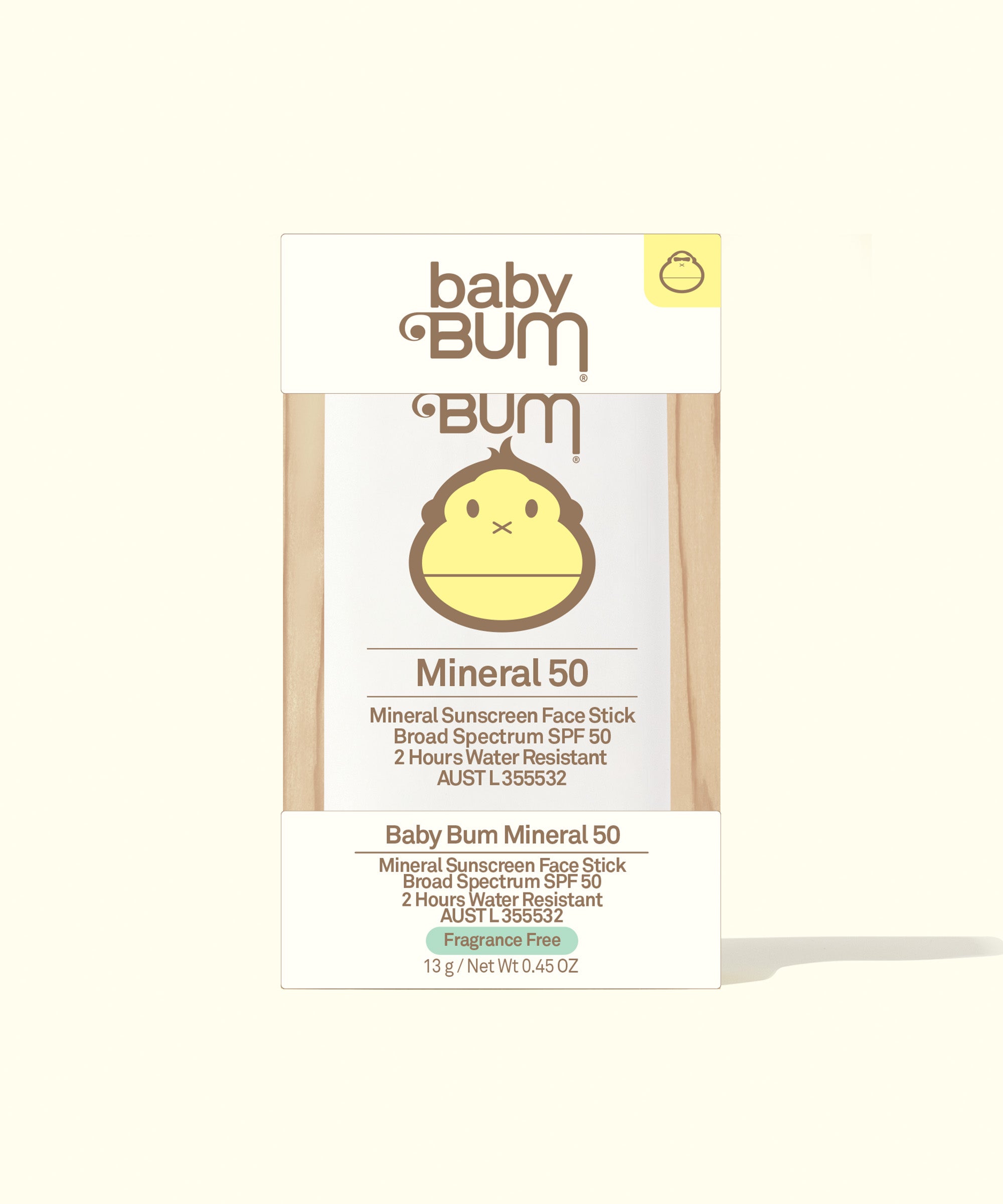 BABY BUM SPF 50 MINERAL FACE STICK