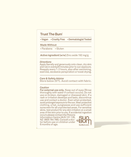 BABY BUM SPF 50 MINERAL FACE STICK